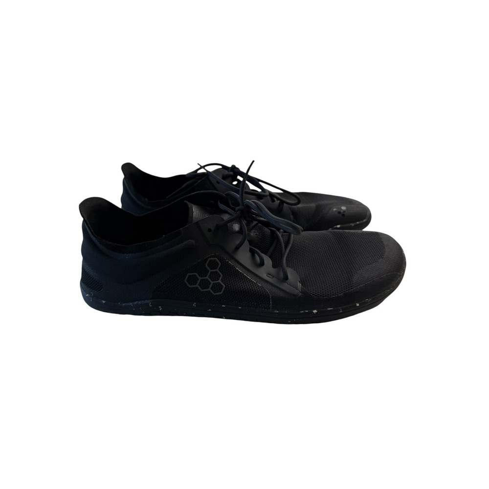 Vivobarefoot primus lite 3.5 Black Solid Sneakers, Mens 11